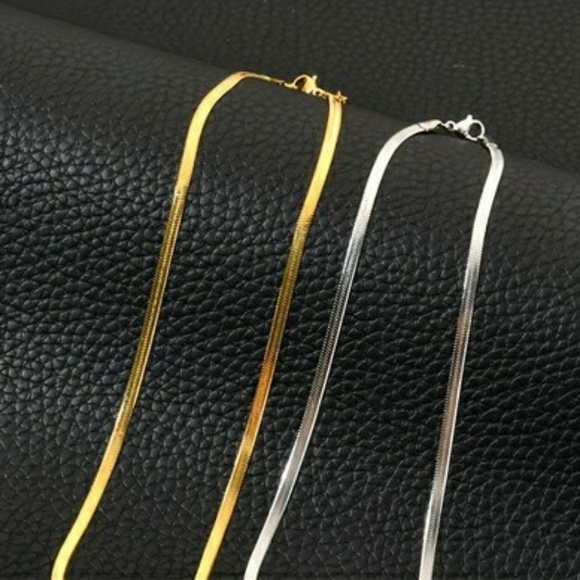 1pc-Stainless Steel 18K Plated Chain - Picture 3 of 8